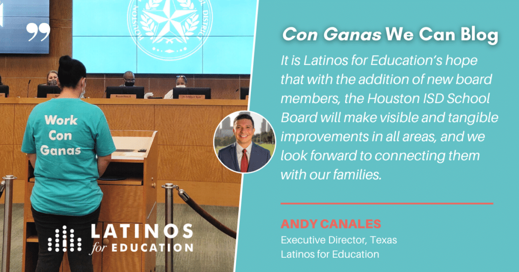 New Houston ISD Board Members Present Opportunity to Co-Design Family-Driven Solutions