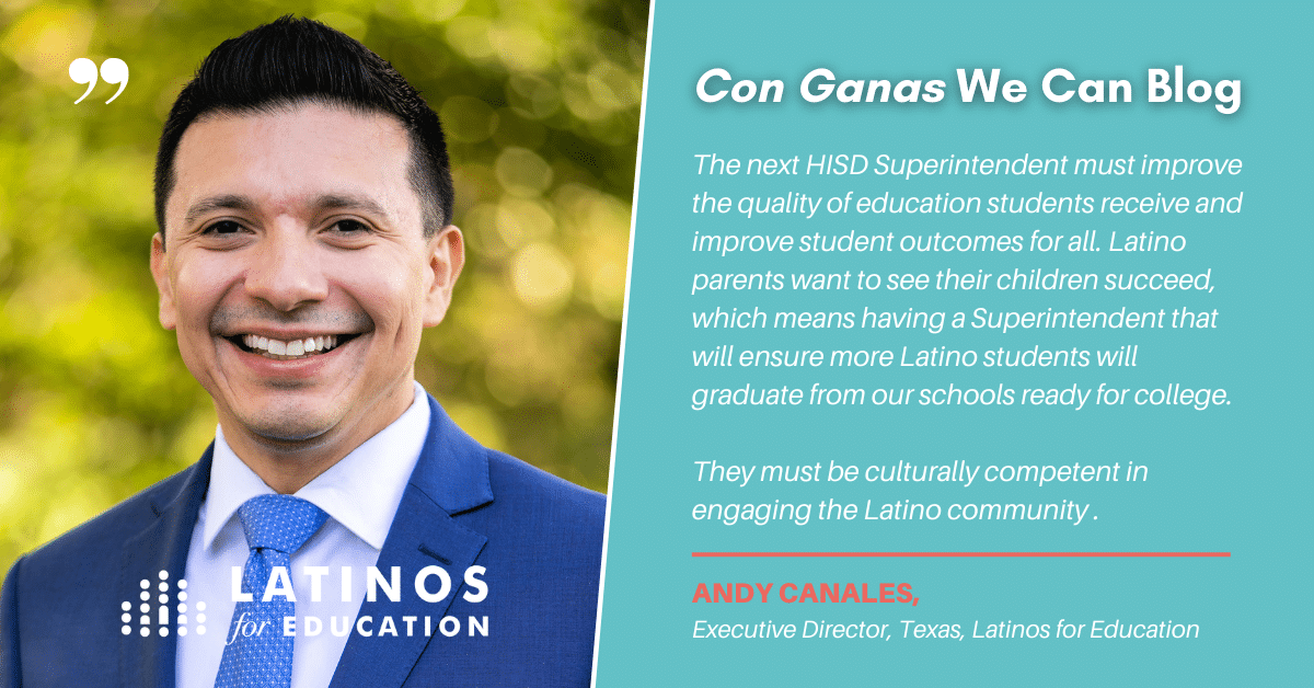 Latinos for Education HISD Superintendent Search Blog